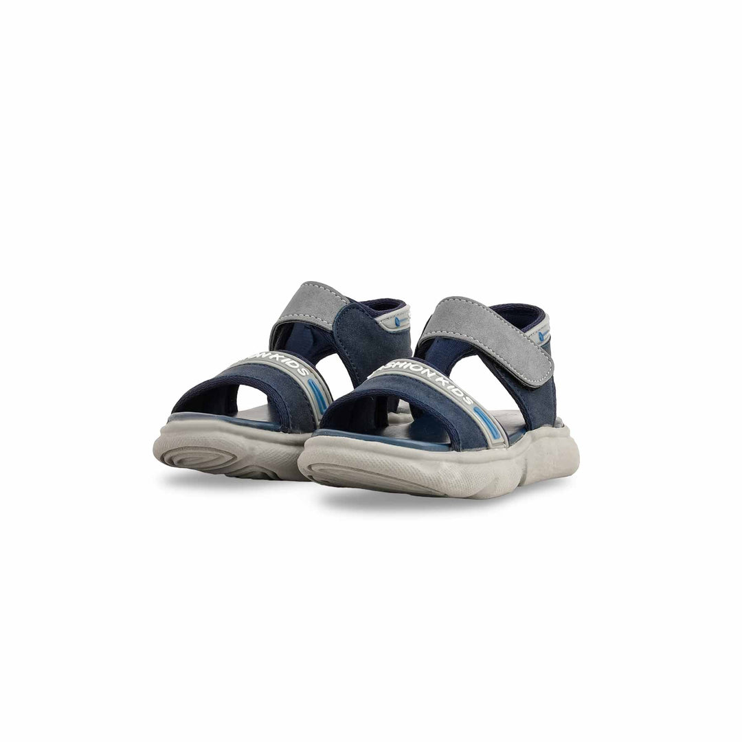 Boys Navy Formal Sandal KD4842