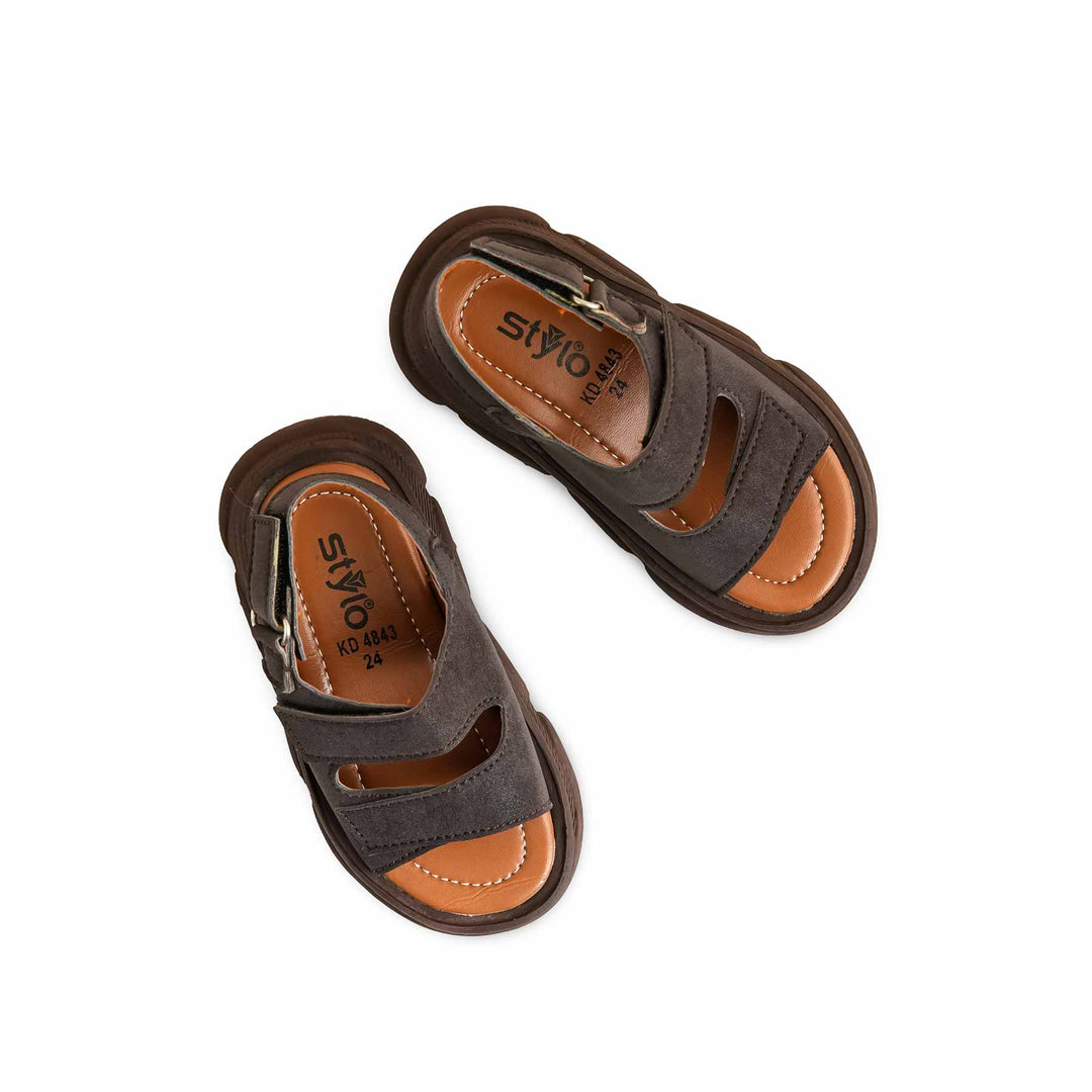 Boys Coffee Casual Sandal KD4843