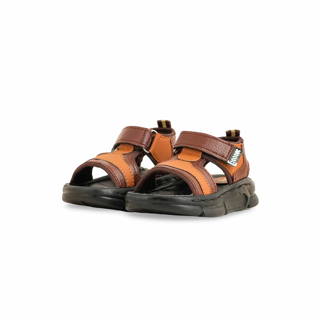 Boys Coffee Formal Sandal KD4859