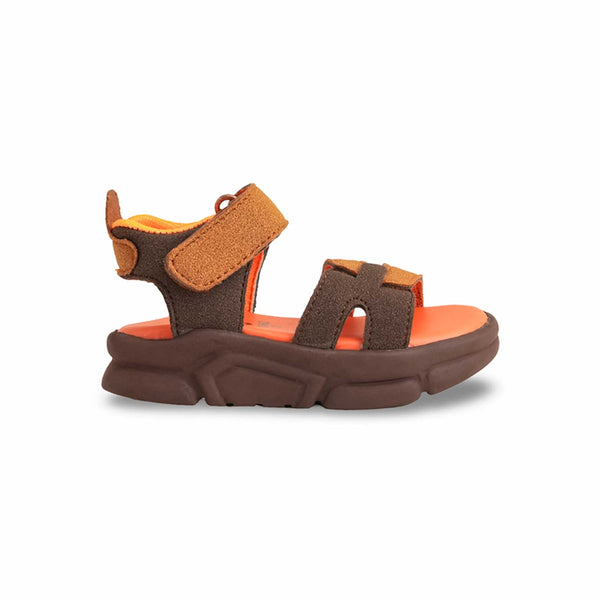 Boys Brown Formal Sandal KD4862