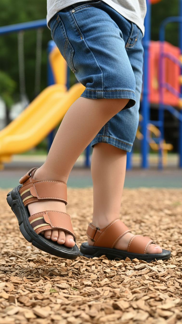 Boys Mustard Casual Sandal KD4866
