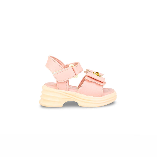 Girls Pink Formal Sandal KD4869