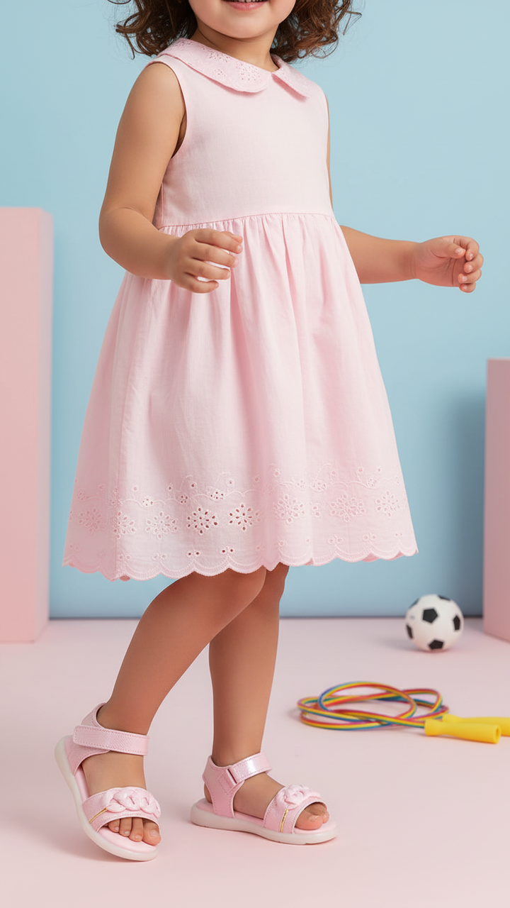Babies Pink Casual Sandal KD4875