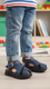 Boys Navy Peshawari Chappal KD4877