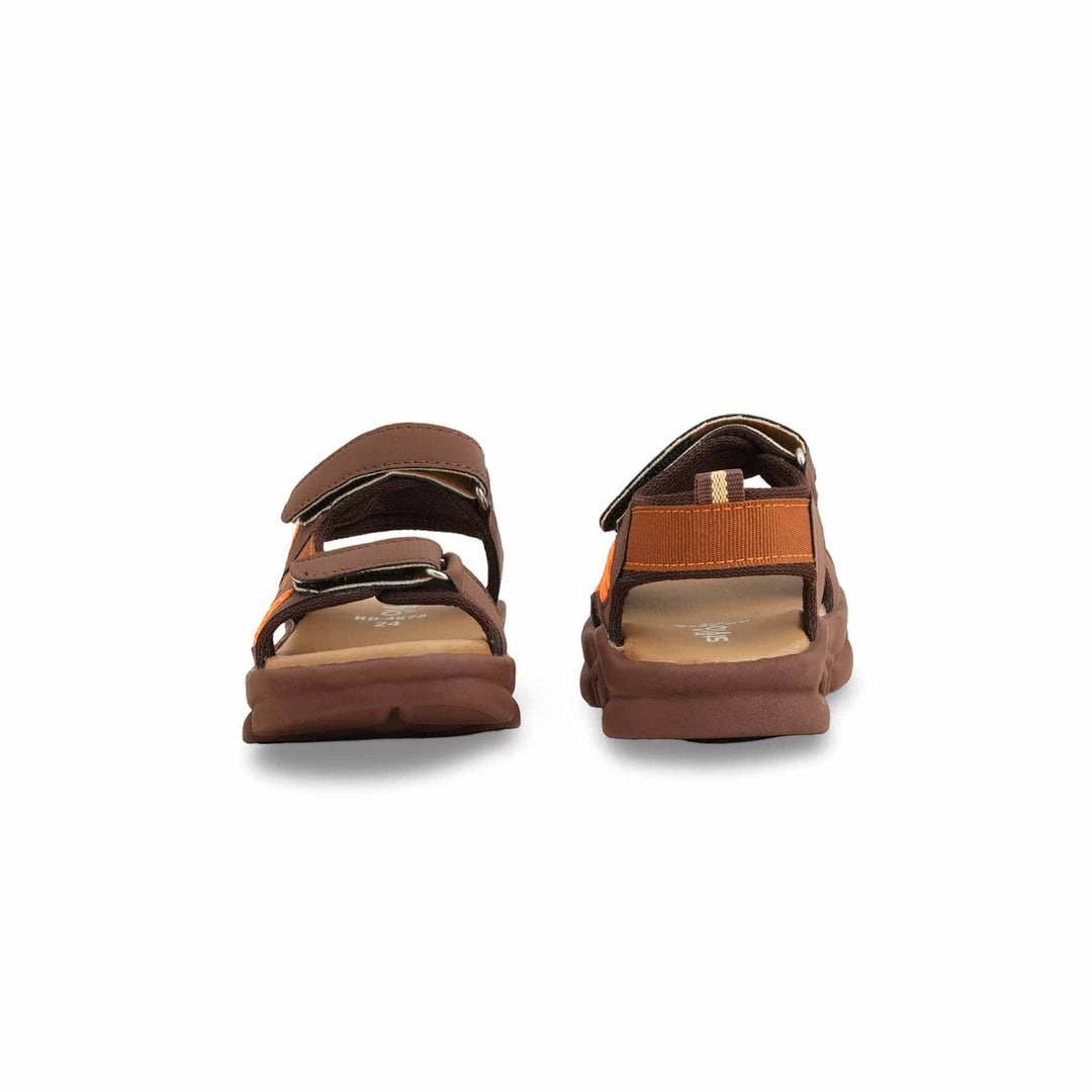 Boys Brown Casual Sandal KD4878