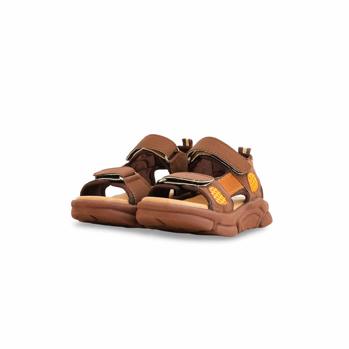 Boys Brown Casual Sandal KD4878