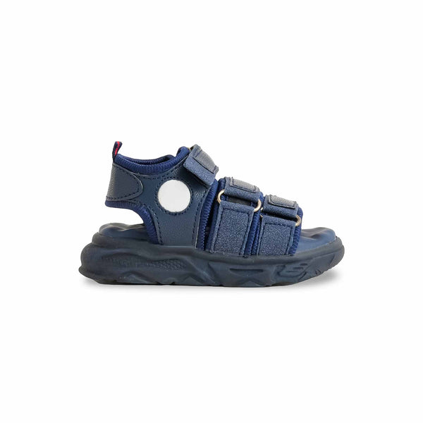 Boys Navy Casual Sandal KD4894