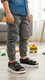 Boys Black Casual Sandal KD4895
