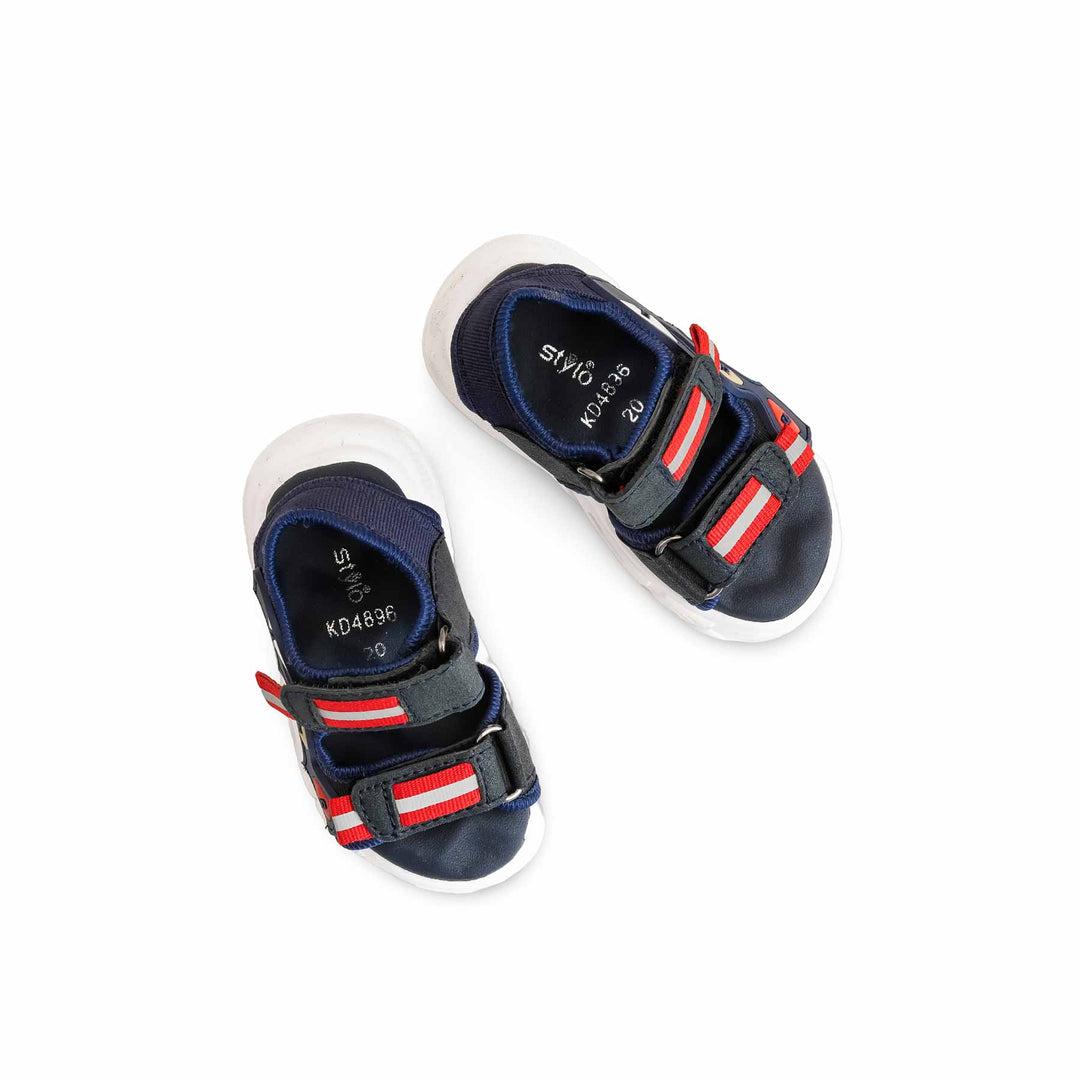 Boys Navy Casual Sandal KD4896