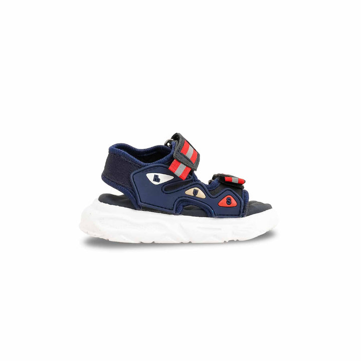 Boys Navy Casual Sandal KD4896
