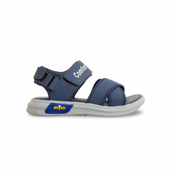 Boys Navy Casual Sandal KD4902