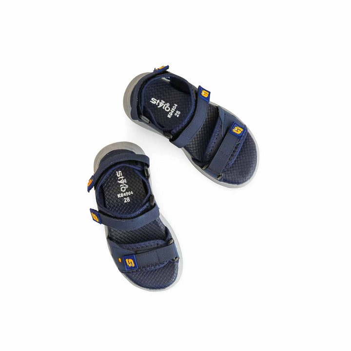 Boys Navy Casual Sandal KD4904