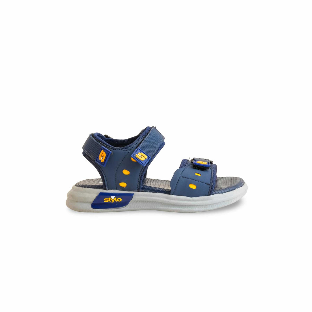Boys Navy Casual Sandal KD4904