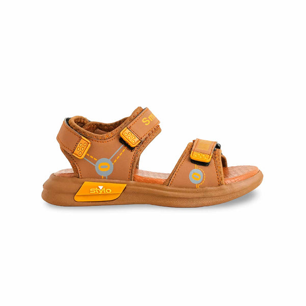 Boys Brown Casual Sandal KD4906