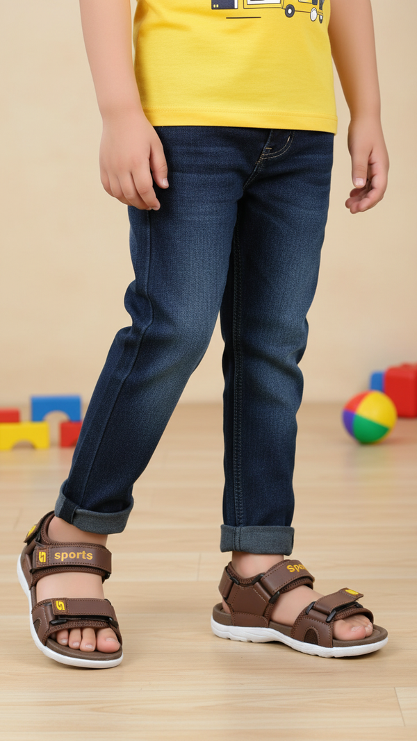 Boys Coffee Casual Sandal KD4907