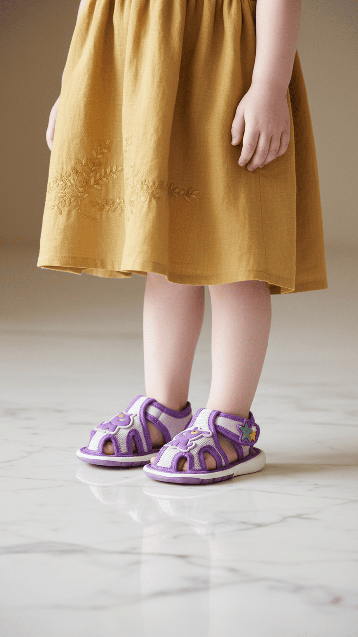 Babies Purple Casual Sandal KD4914