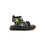 Boys Black Casual Sandal KD4930