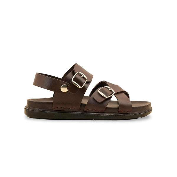 Boys Brown Formal Sandal KD4931