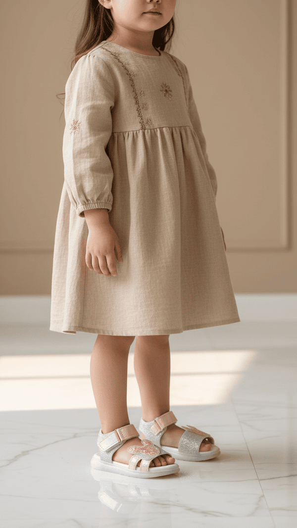 Girls Pink Casual Sandal KD4935