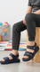 Boys Navy Casual Sandal KD4937