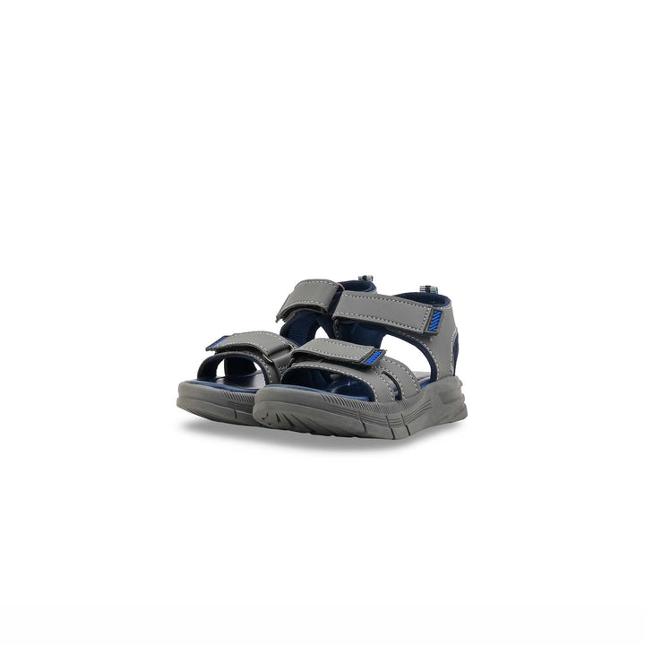 Boys Grey Casual Sandal KD4938