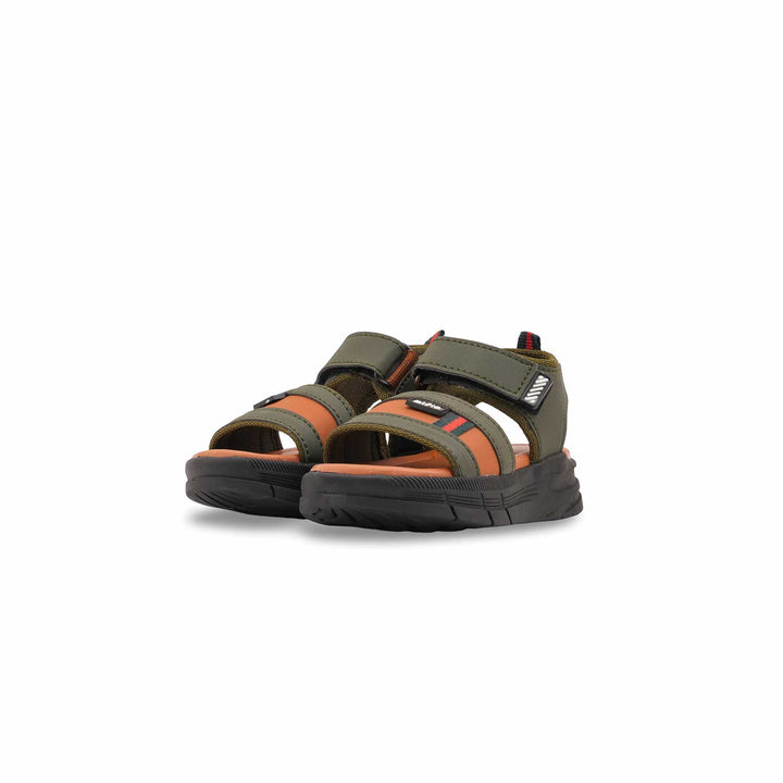 Boys Green Casual Sandal KD4939