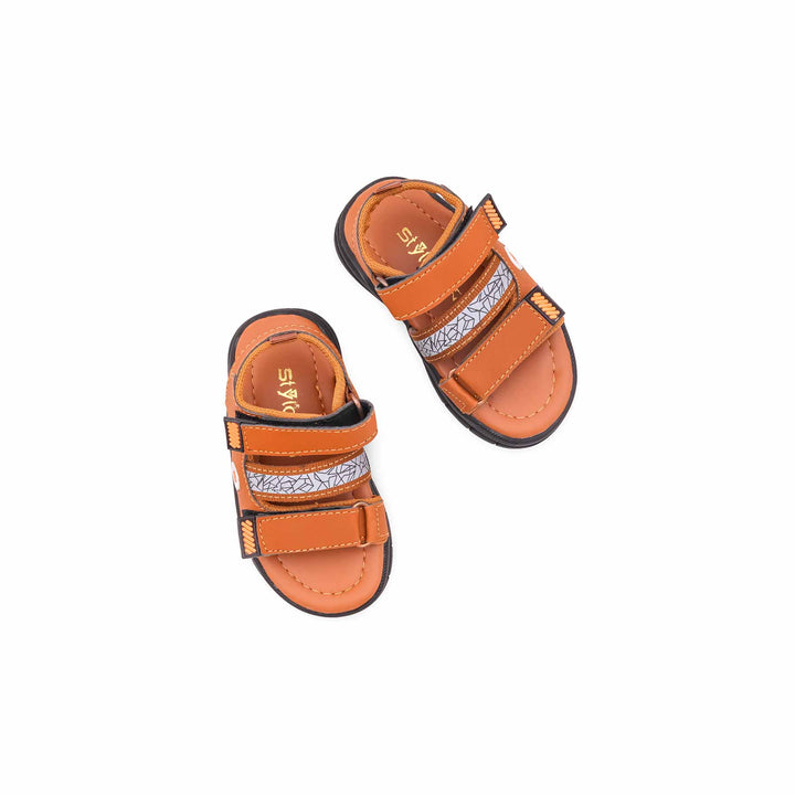 Boys Mustard Casual Sandal KD4940