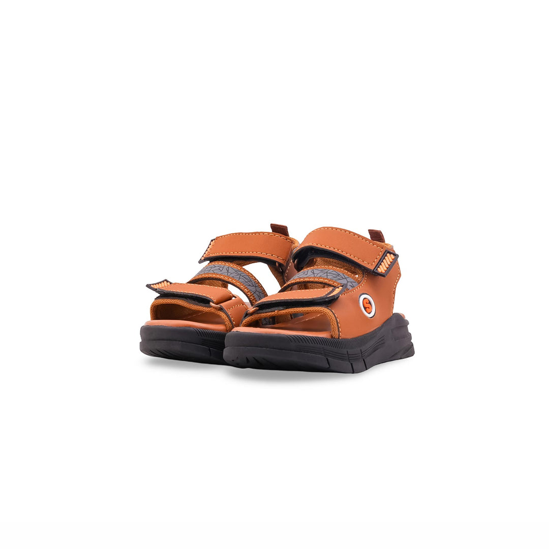 Boys Mustard Casual Sandal KD4940