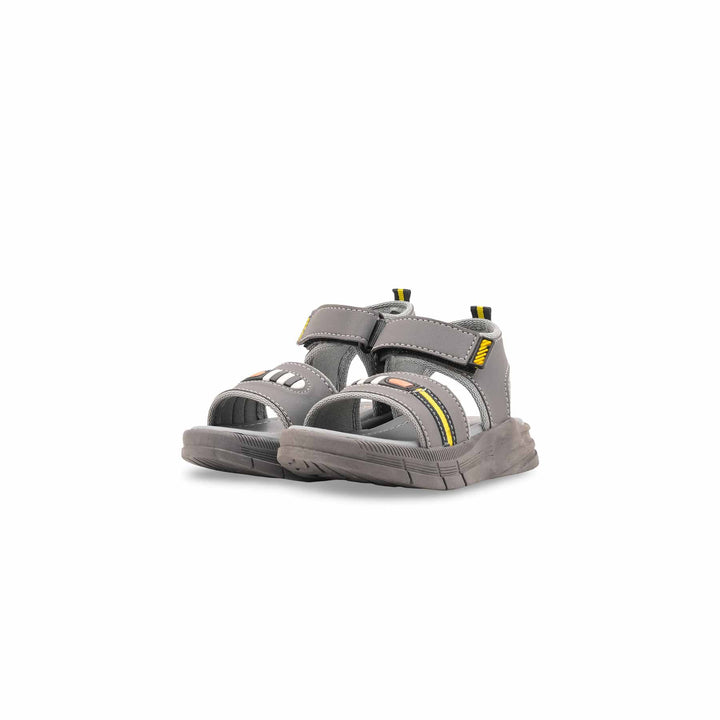 Boys Grey Casual Sandal KD4941