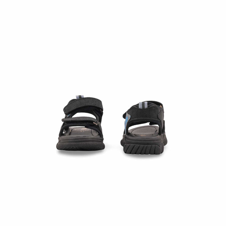 Boys Black Casual Sandal KD4942