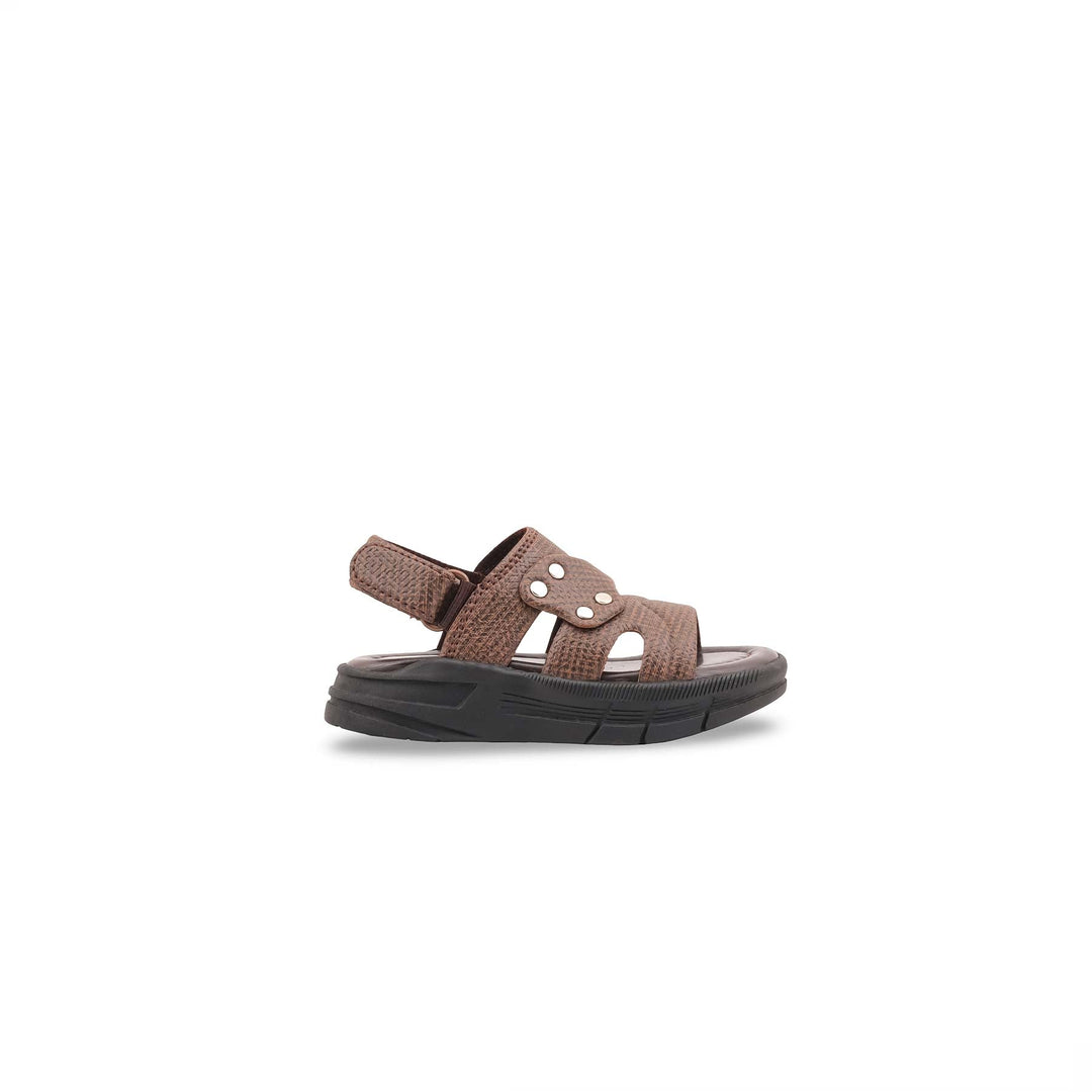 Boys Coffee Formal Sandal KD4946