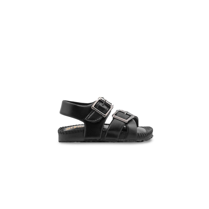 Boys Black Formal Sandal KD4948