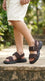 Boys Brown Formal Sandal KD4949