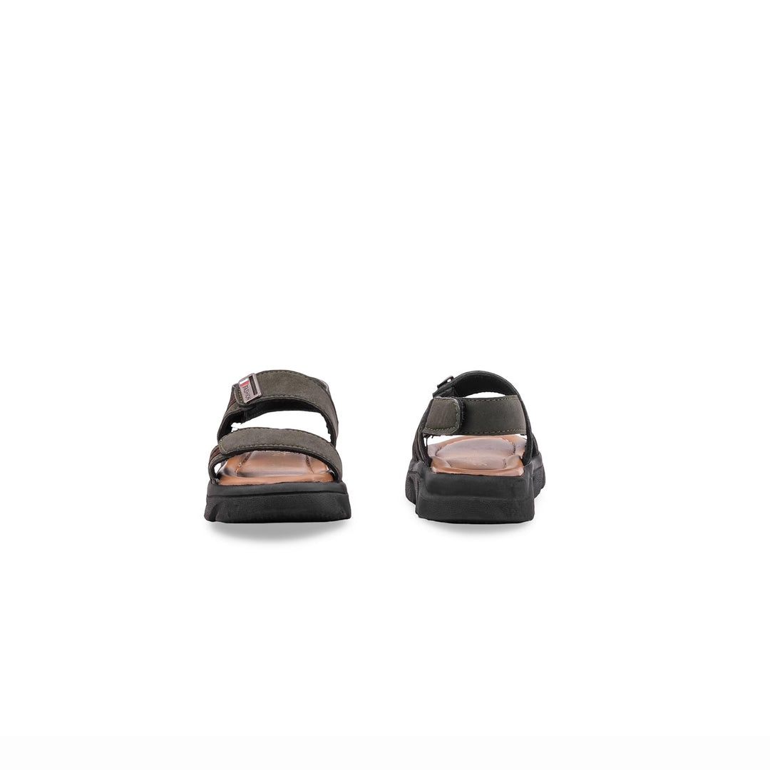 Boys Olive Formal Sandal KD4949
