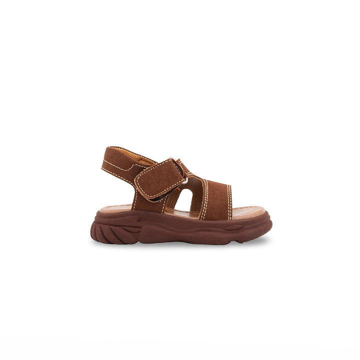 Boys Brown Casual Sandal KD4954