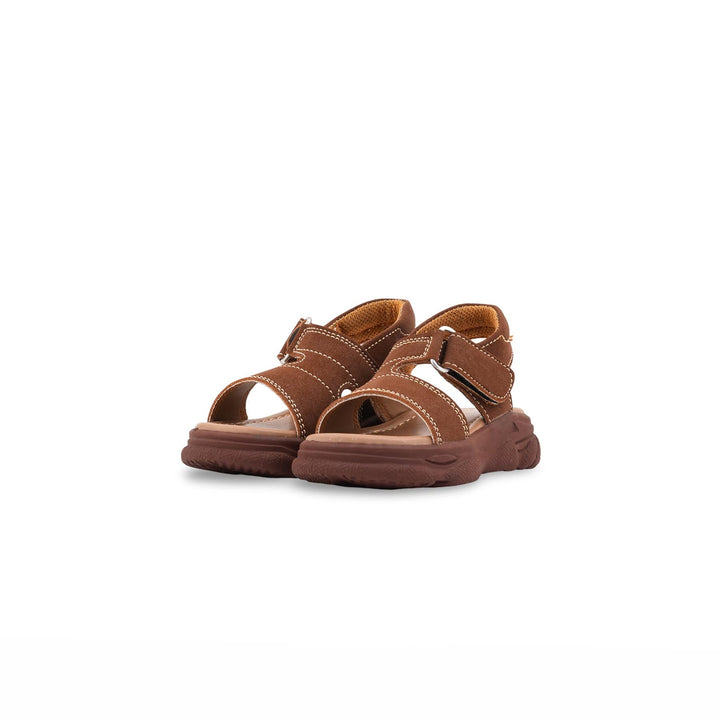 Boys Brown Casual Sandal KD4954