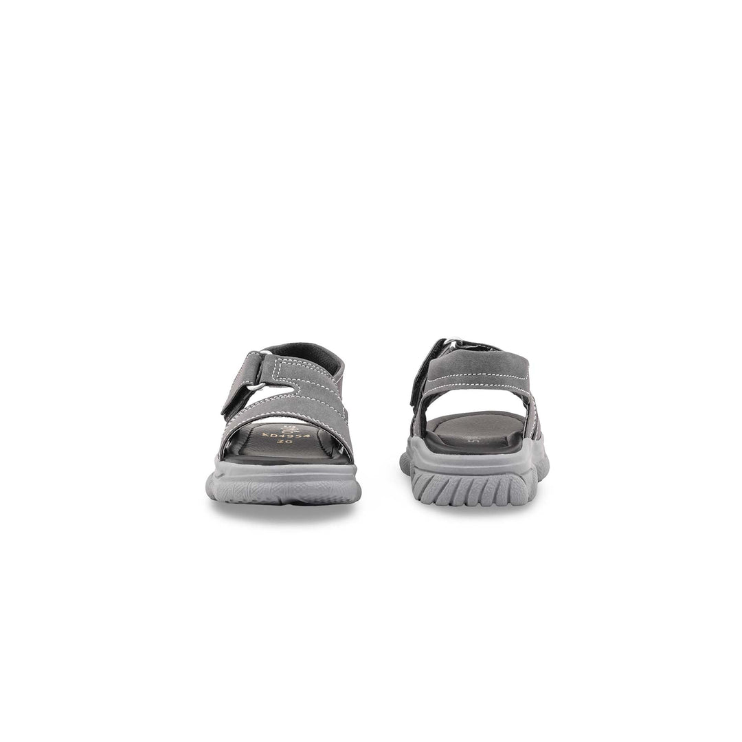 Boys Grey Casual Sandal KD4954