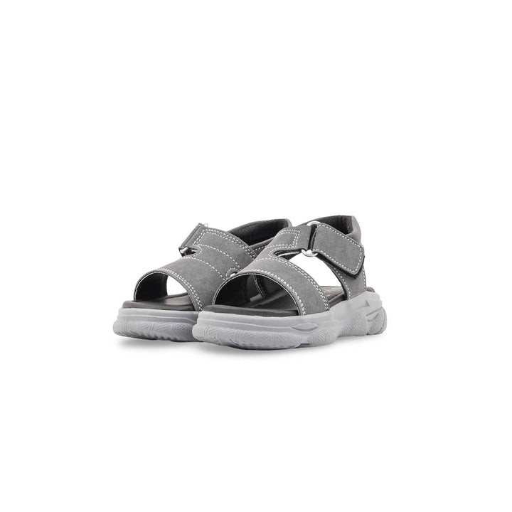 Boys Grey Casual Sandal KD4954