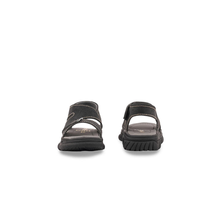 Boys Black Casual Sandal KD4955