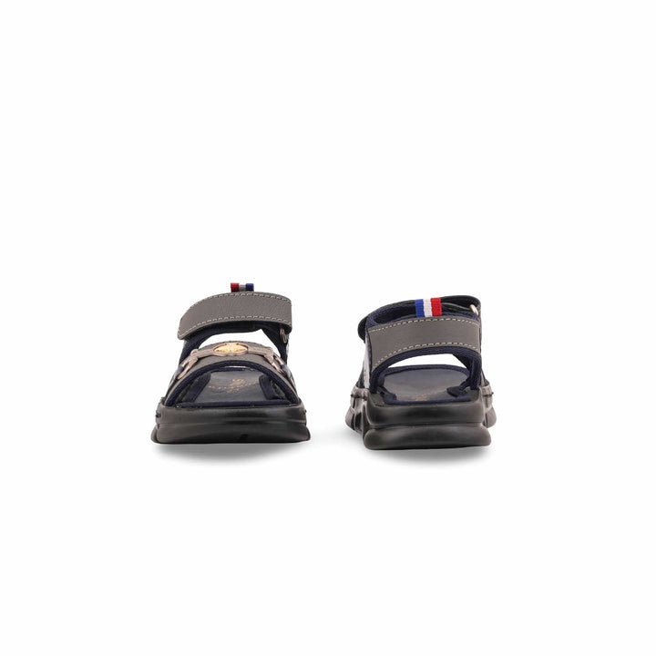 Boys Grey Formal Sandal KD4968