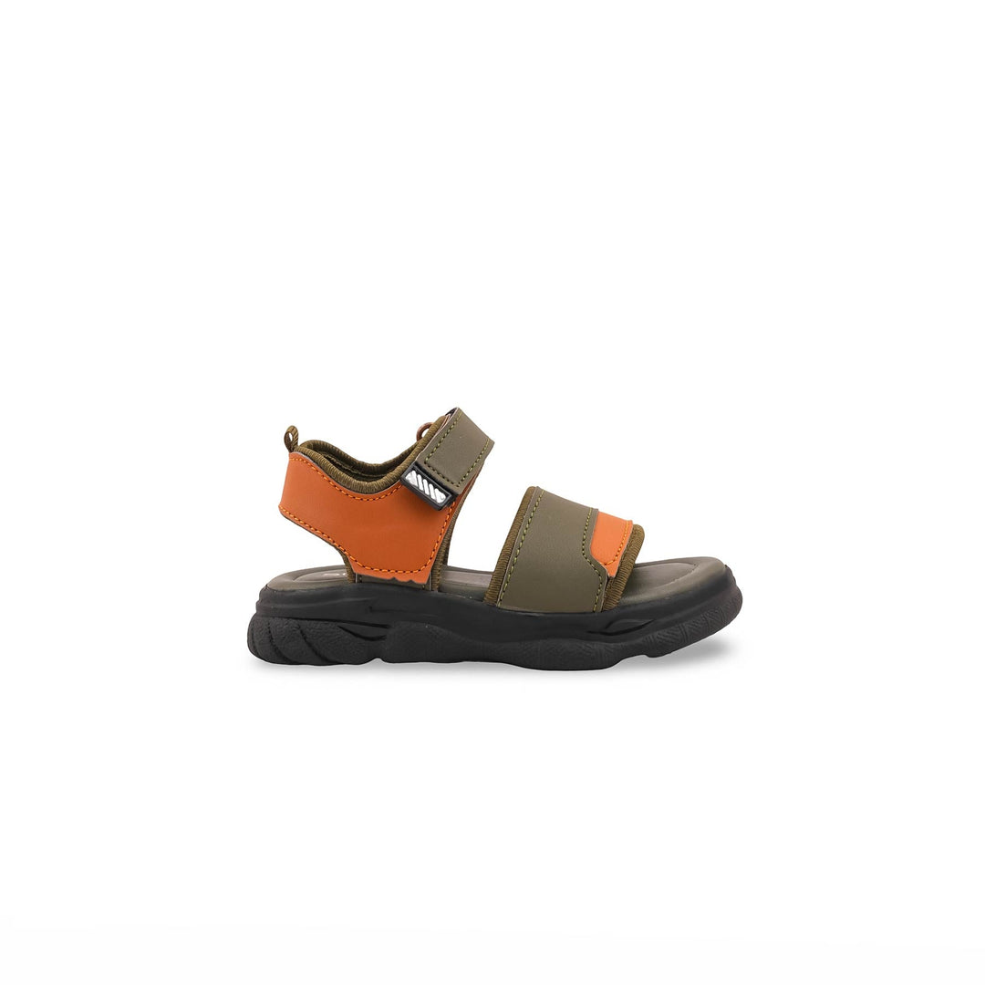 Boys Green Casual Sandal KD4973