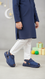 Boys Navy Peshawari Chappal KD4975