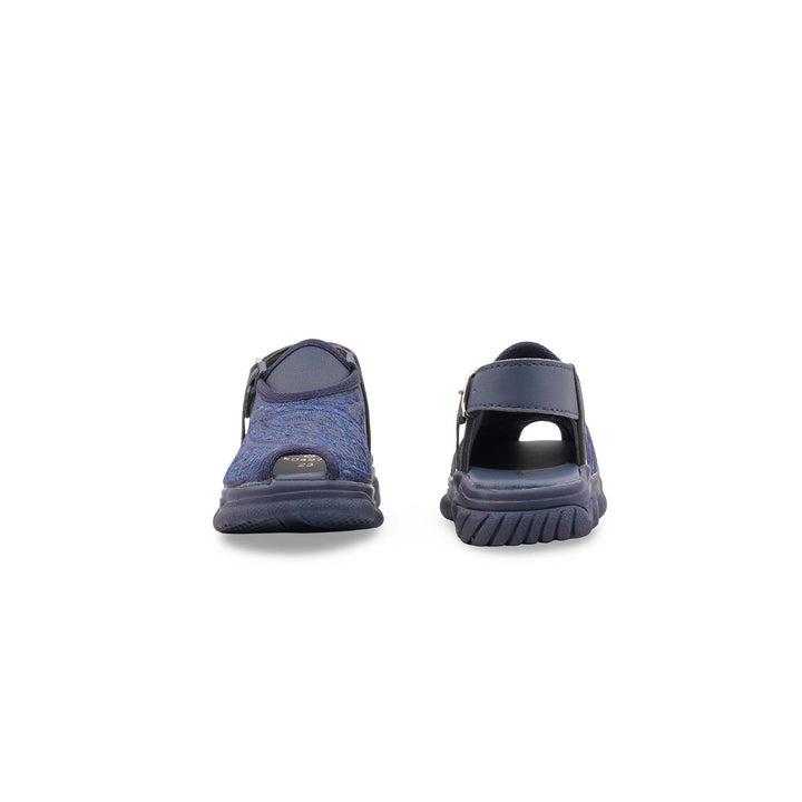 Boys Navy Peshawari Chappal KD4975