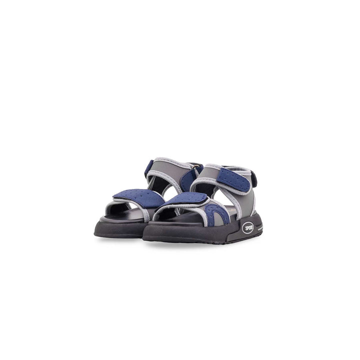Boys Grey Casual Sandal KD4977