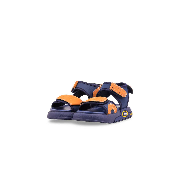 Boys Navy Casual Sandal KD4977