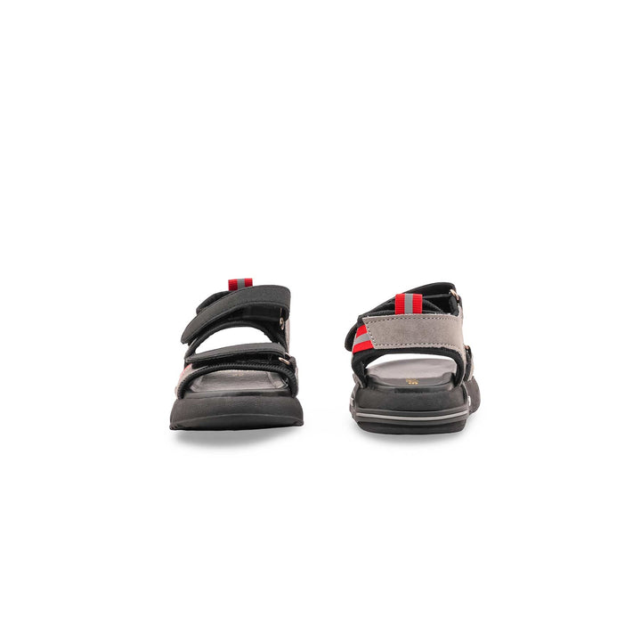 Boys Black Casual Sandal KD4978