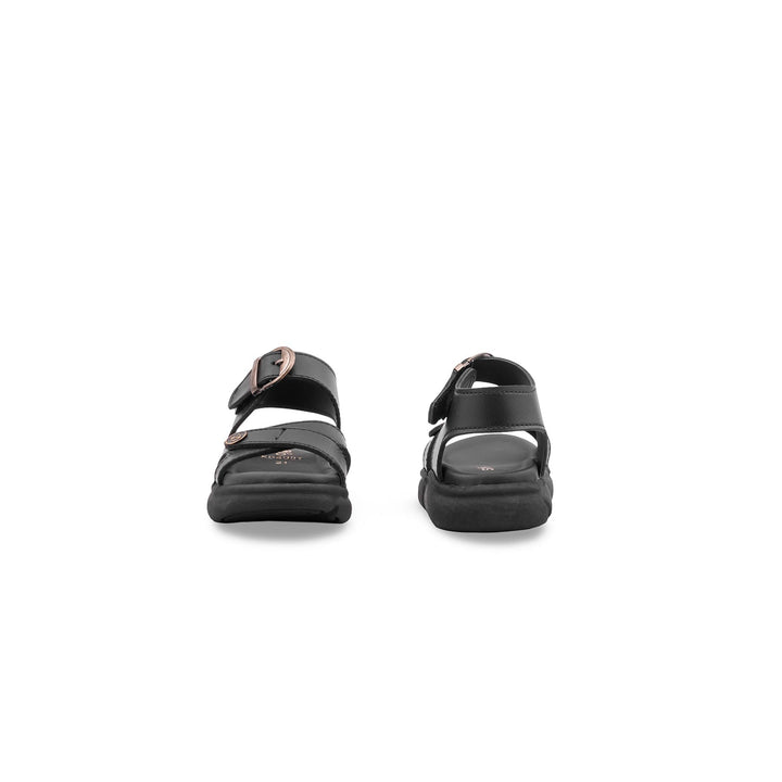Boys Black Formal Sandal KD4981