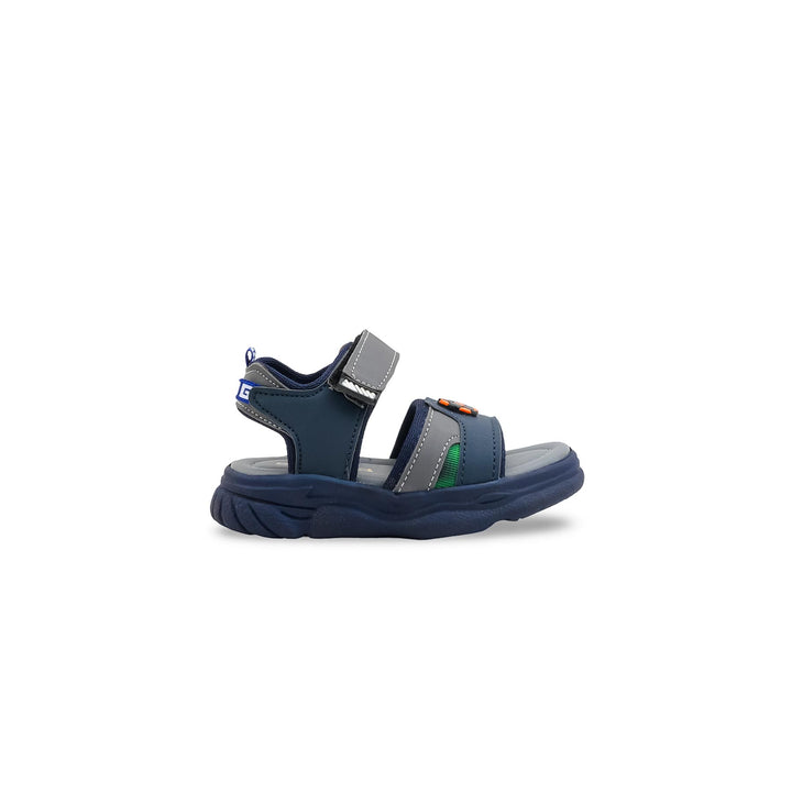 Boys Navy Casual Sandal KD4984