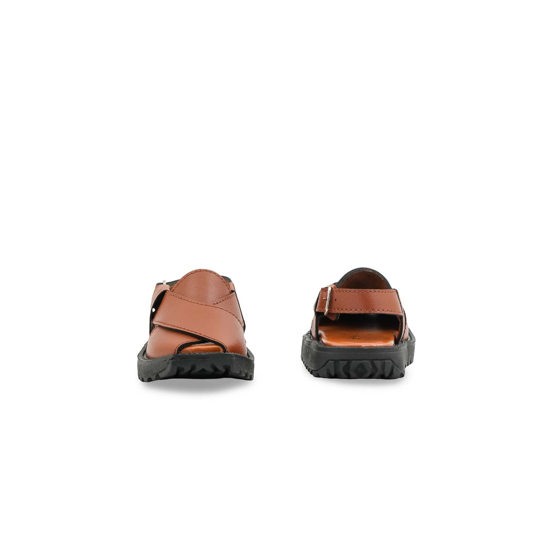 Boys Mustard Peshawari Chappal KD4985