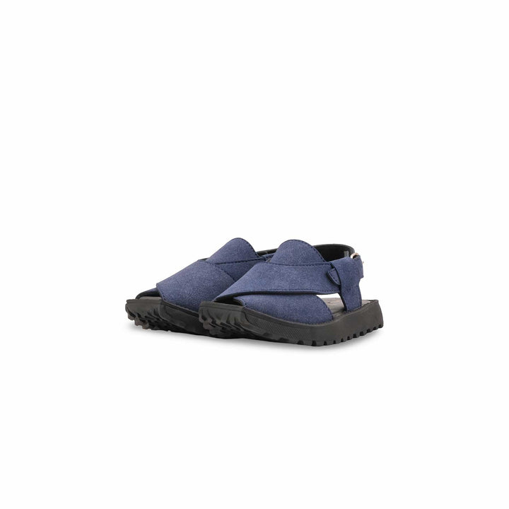 Boys Navy Peshawari Chappal KD4986